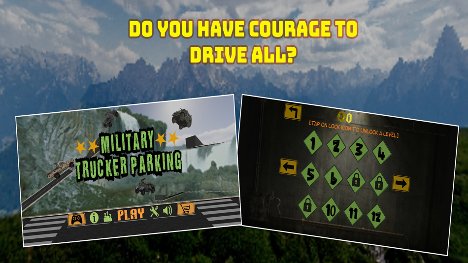 Military Trucker Parking 3D - 1.2 - (iOS)
