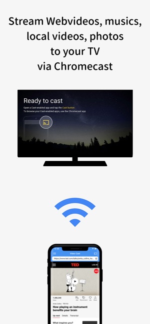 Video Stream for Chromecast dans l'App Store