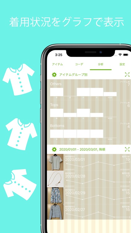 クローゼット - ファッションのコーディネートをサポート