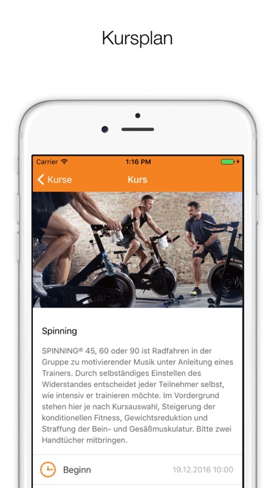 Screenshot #1 pour SCN Fitnessclub