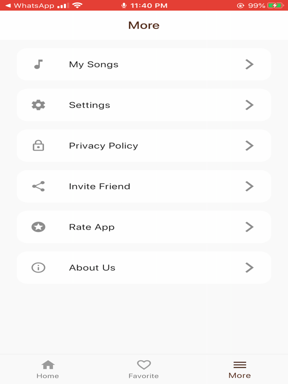 The Christian Hymn Book iPad screenshot 5 - Music app