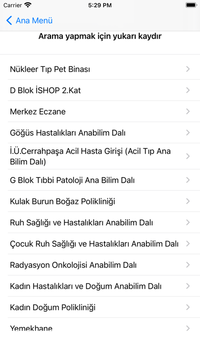 IU-Cerrahpa?a Mobil Randevu Screenshot