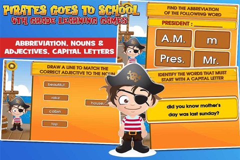 Pirate School: Fourth Grade screenshot 2