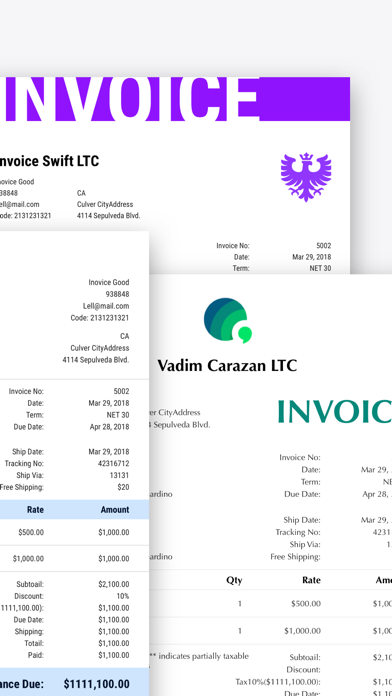 Swift Invoice, Invoice Maker,のおすすめ画像7