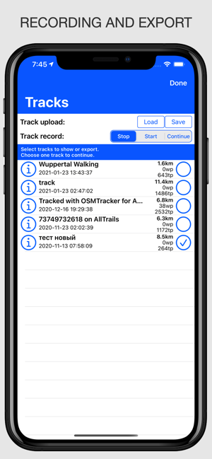 ‎Offline Maps: GPS Tracker GPX Screenshot