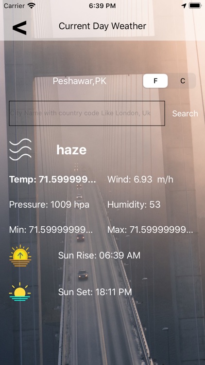 Weather Update