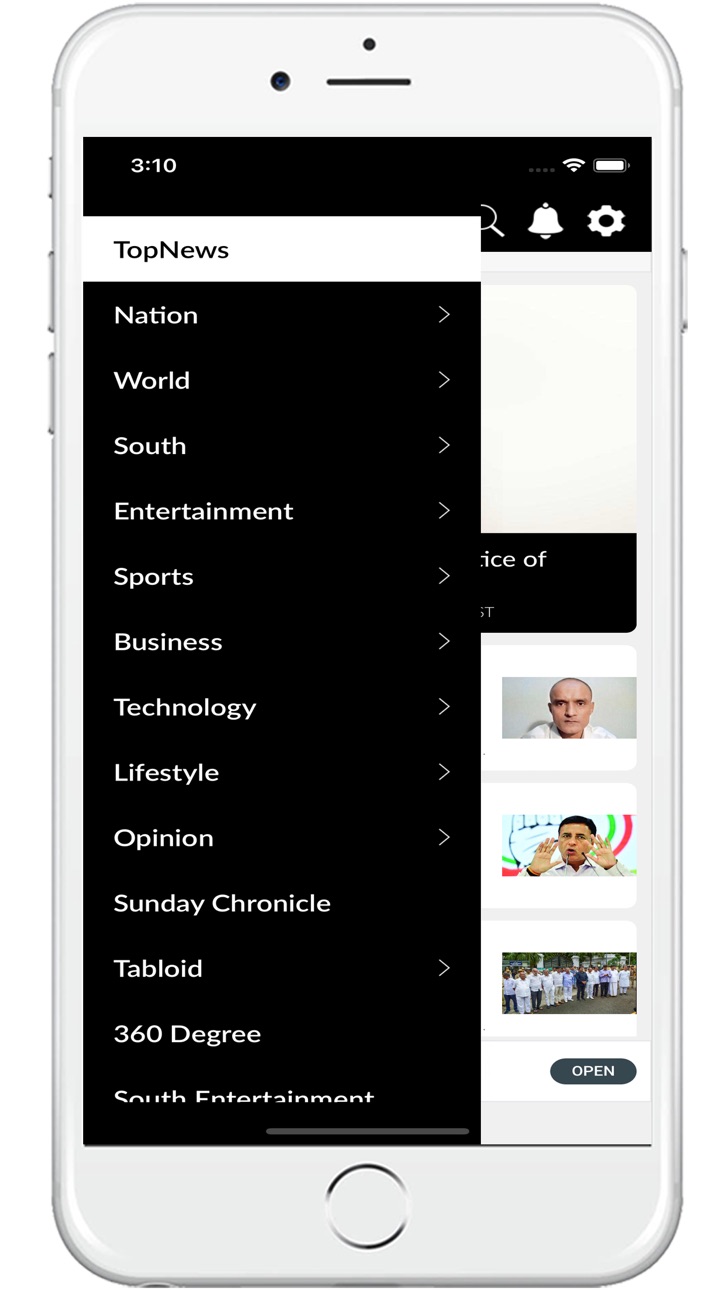 iPhone screenshot