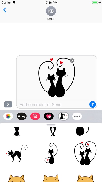 Kitty Cate Stickers Pack screenshot-5