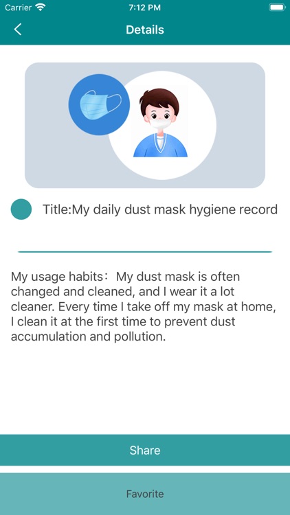 My Daily Mask Hygiene Record screenshot-3