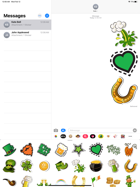 St. Patrick's Sticker Packのおすすめ画像3