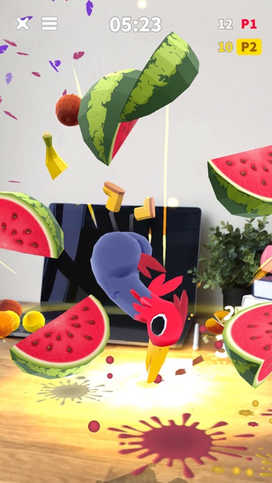 Flippy Friends Fruit Crush AR Screenshot