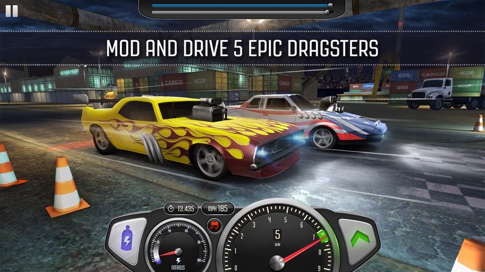#3. Top Speed: Drag & Fast Racing (iOS) By: T-Bull S.A.