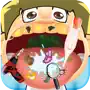 Little Crazy Tongue,Dentist(teeth) and Face Doctor(dr) - Fun Kids Games