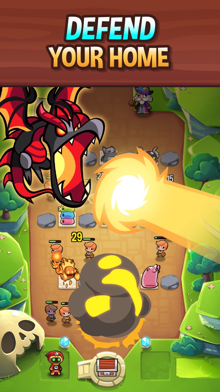 Summoner's Greed: Idle RPG TD - Free Hack screenshot 1 - iOS game interface