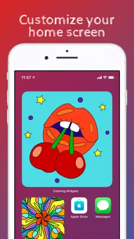 Game screenshot Coloring Widget hack