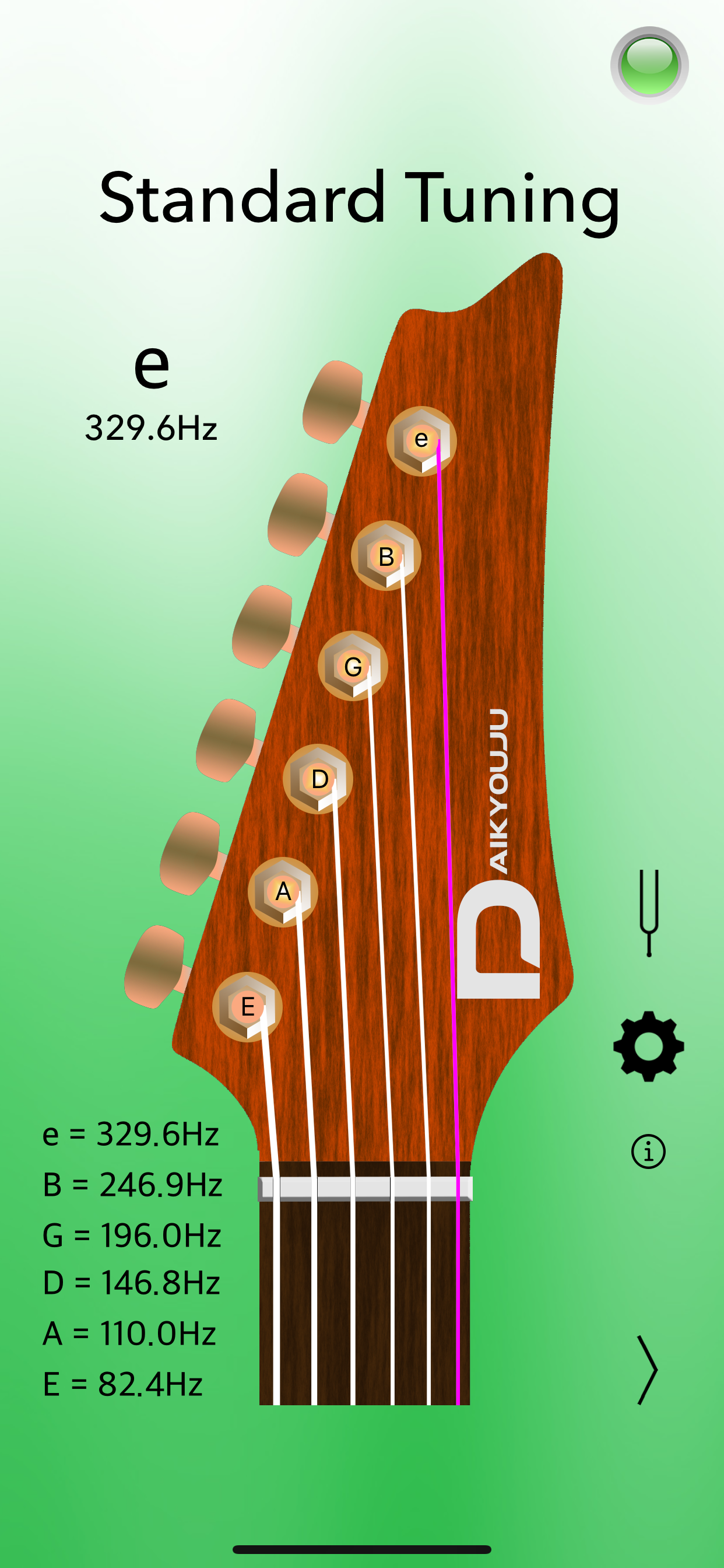 Electric Guitar Tuner Pro