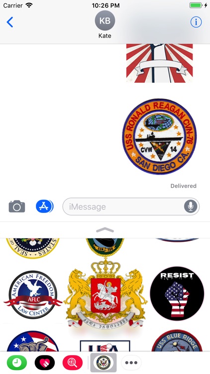 Symbols USA Stickers screenshot-4