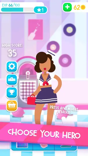 Скриншот Bubblegum Hero на iPhone 1