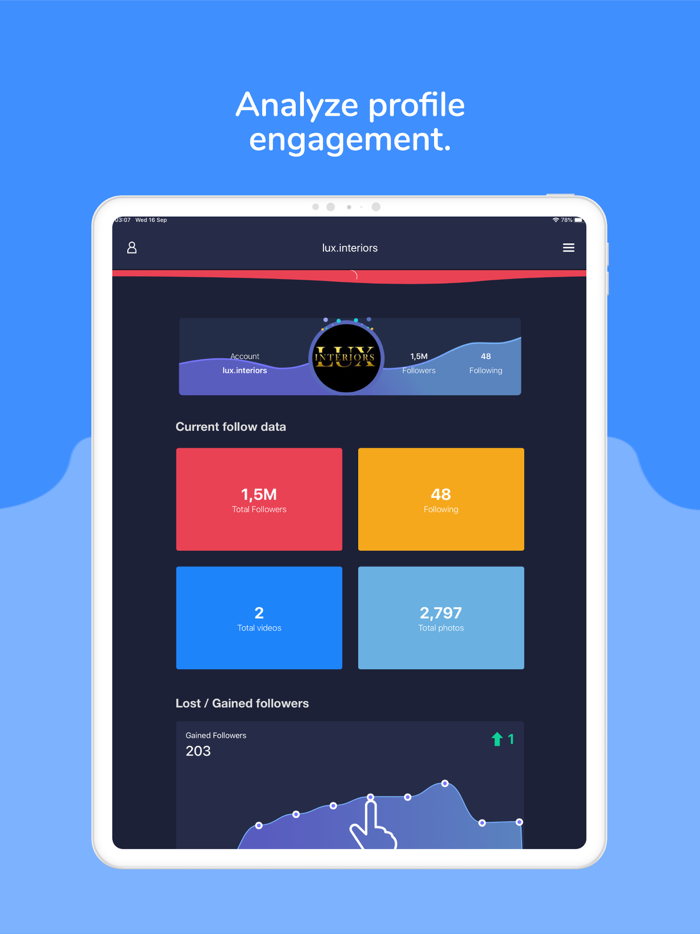 Analyze Pro - Track Followers