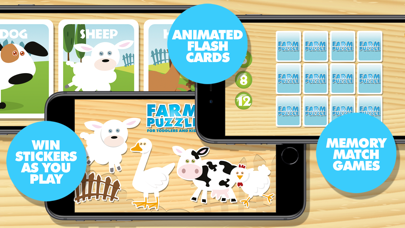 Screenshot #2 pour Farm Animal Puzzles