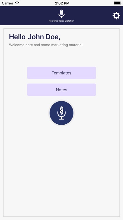 Dictation App