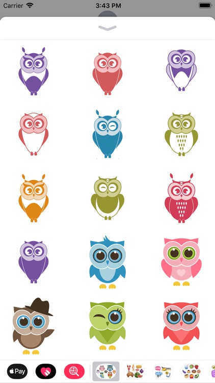 Owl Sticker Collection