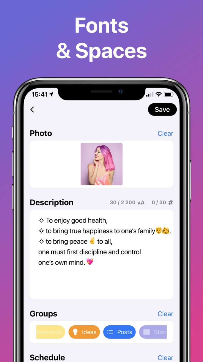 My grid preview planner