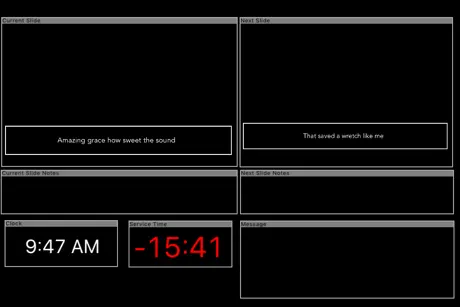 ProPresenter Stage