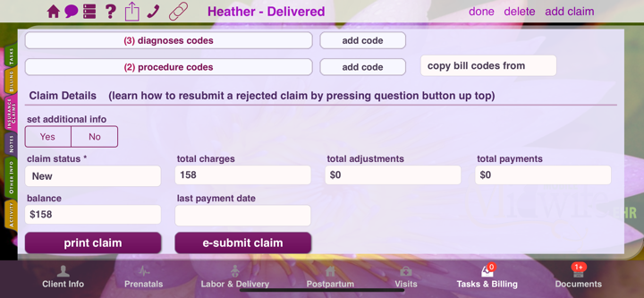 Mobile Midwife EHR screenshot 8