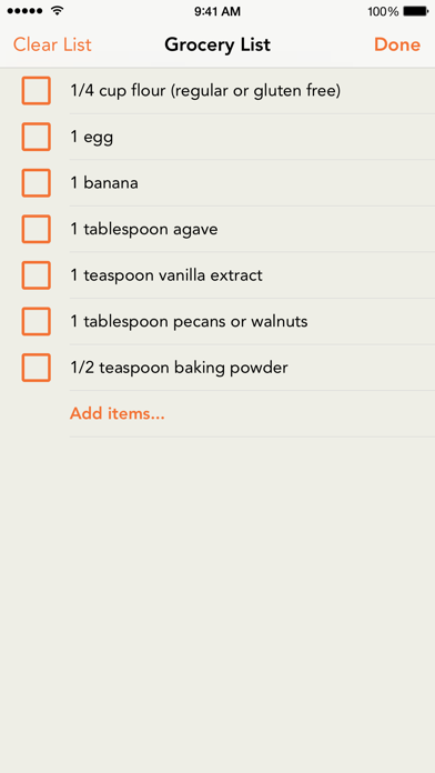 Food Files Screenshot