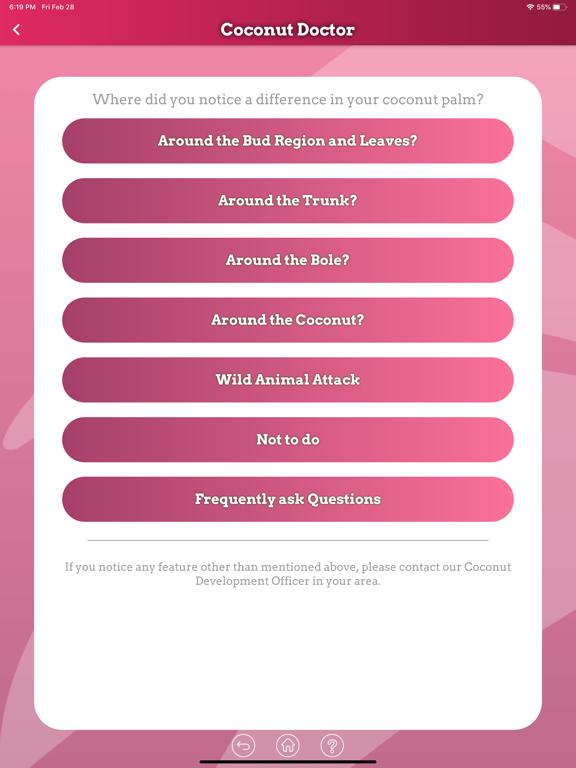 Coconut App Srilanka iPad screenshot