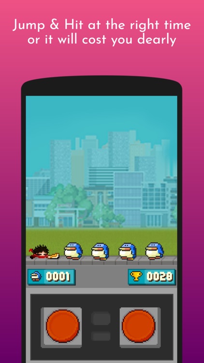 Pixel Ninja Go Bounce 2D screenshot-4
