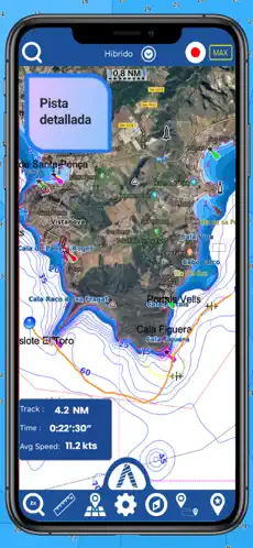 Näyttökuva 5 Atlas Cartas Náuticas iphone