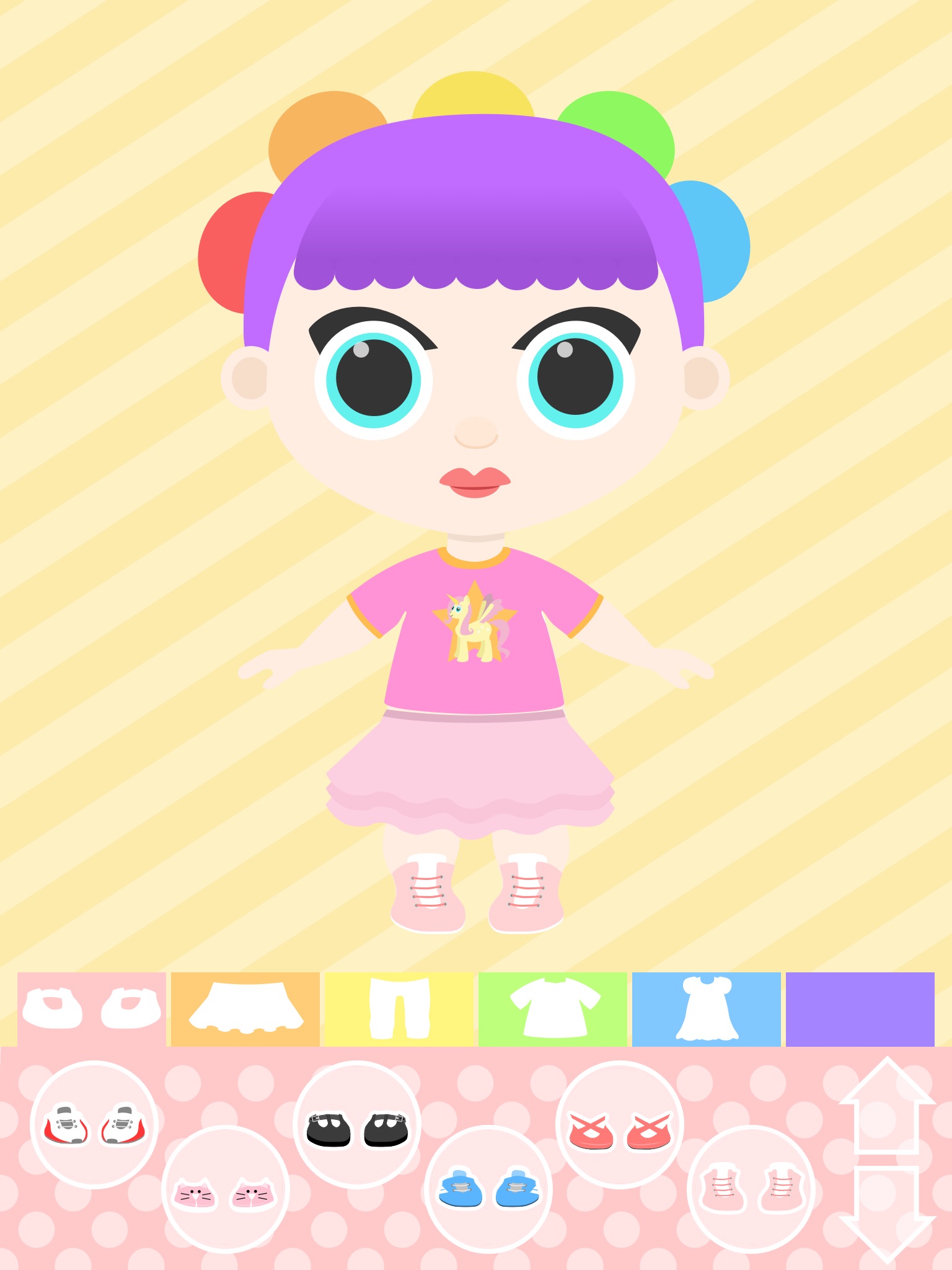 Baby Doll Pretend Dress Up screenshot 2