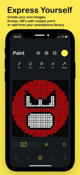 Game screenshot Mojipic-Wireless Emoji Display hack