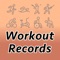 Workout Records is an easy way to manually store and display your workouts