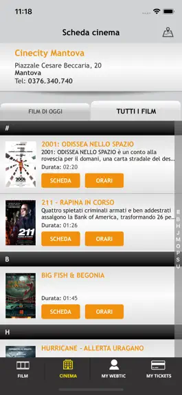Game screenshot Webtic Cinecity Mantova Cinema mod apk