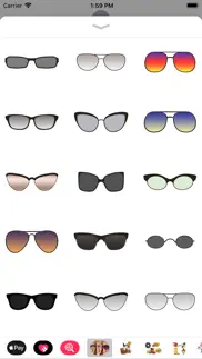 stickers lunettes de soleil iPhone Captures Décran 2