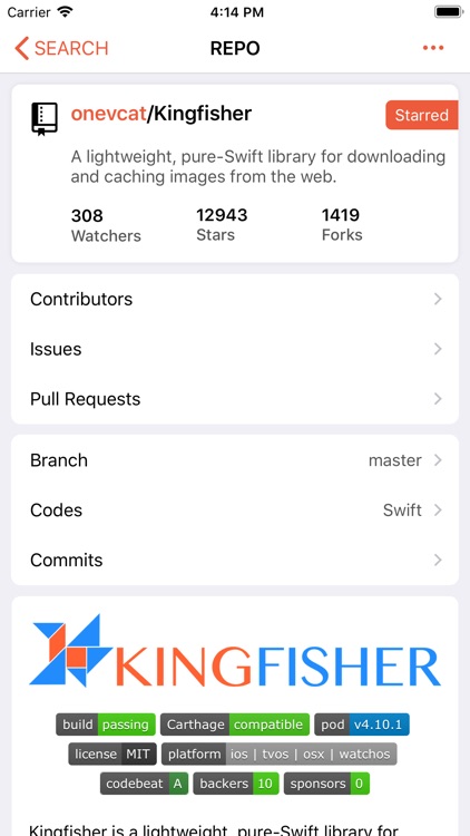 Grape for GitHub screenshot-6
