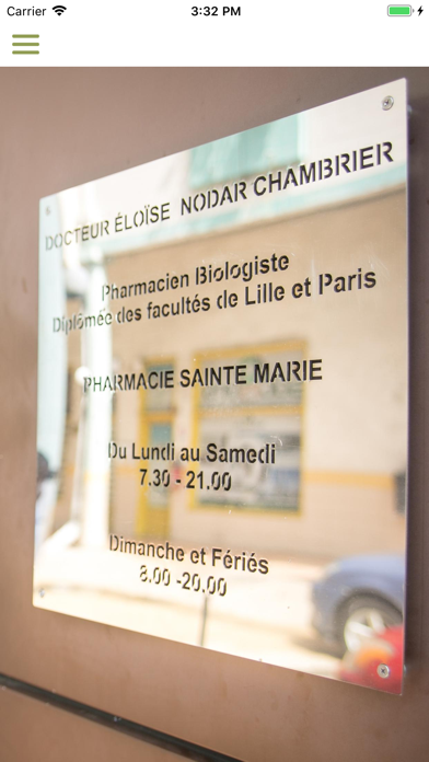 Screenshot #1 pour Pharmacie Sainte Marie