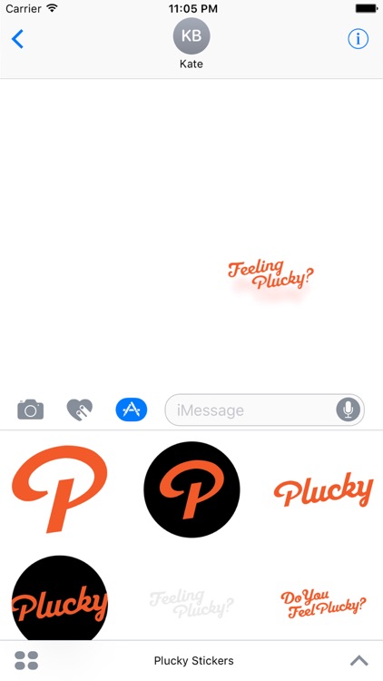 Plucky Stickers