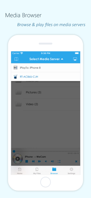 iPlayTo - Media Cast Screenshot