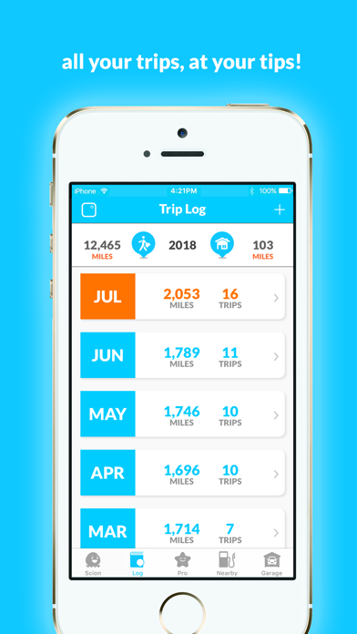 mileMate: Mileage Tracker Screenshot