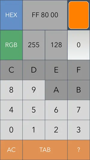 Developer Calc Hex Dec Oct Bin screenshot 3