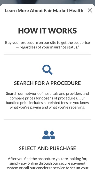 Fair Market Health Screenshot