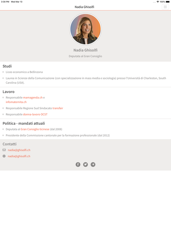 Screenshot #4 pour Nadia Ghisolfi