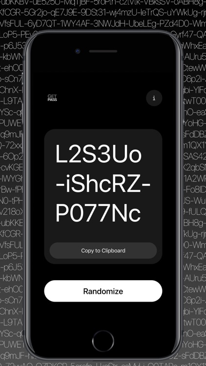 GetPass - Password Generator