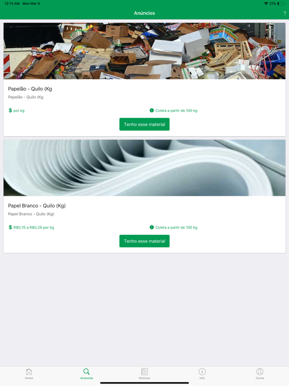 Screenshot #6 pour Coleta Verde