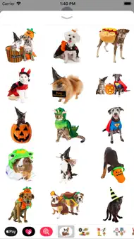 Halloween Pets Sticker Pack iphone bilder 0