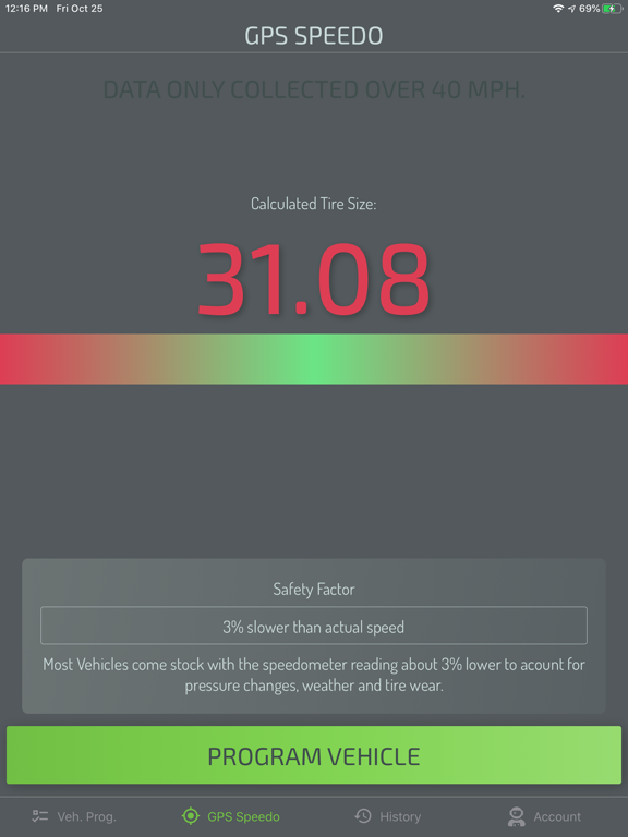 Screenshot #5 pour ECRI Vehicle Calibrator